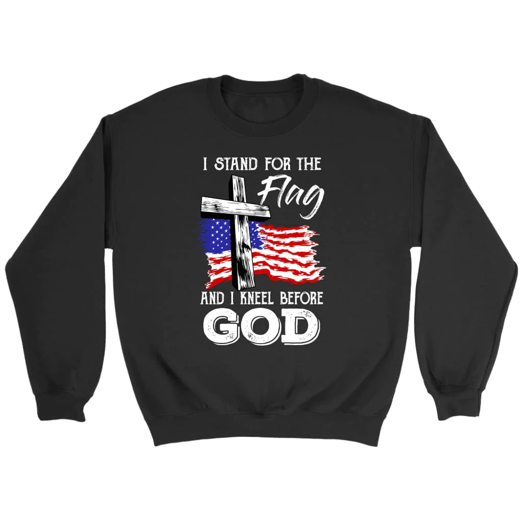 I stand for the flag and I kneel before God